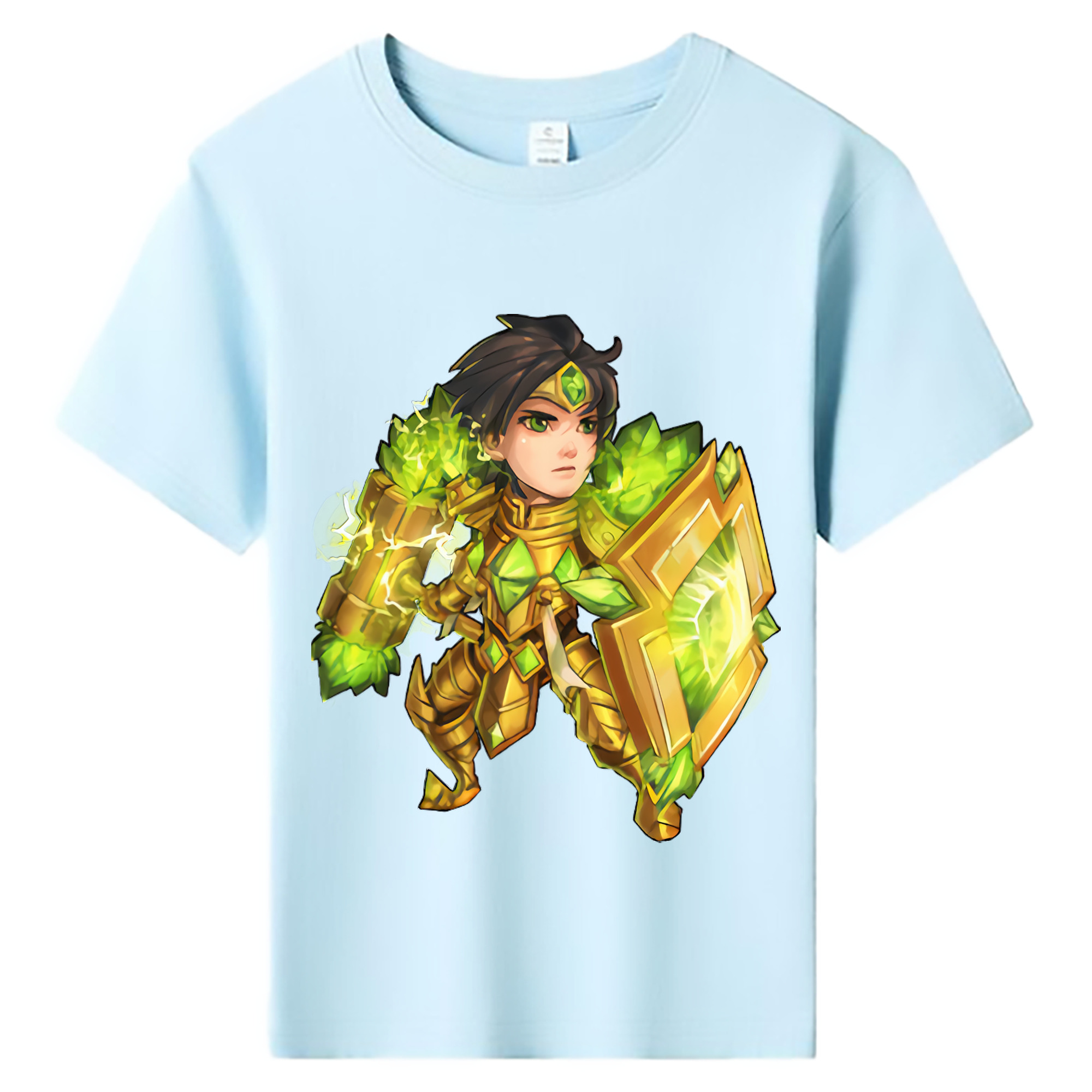 （画像用） リーグ・オブ・レジェンド League of Legends LOL 綿100％キッズTシャツ（フロントプリント）